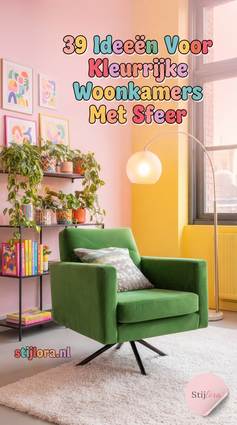 39 Ideeën Voor Kleurrijke Woonkamers Met Sfeer