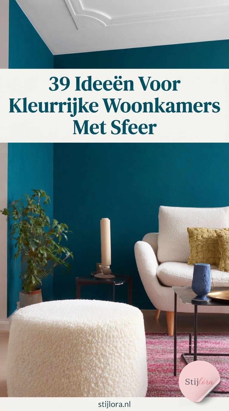 39 Ideeën Voor Kleurrijke Woonkamers Met Sfeer