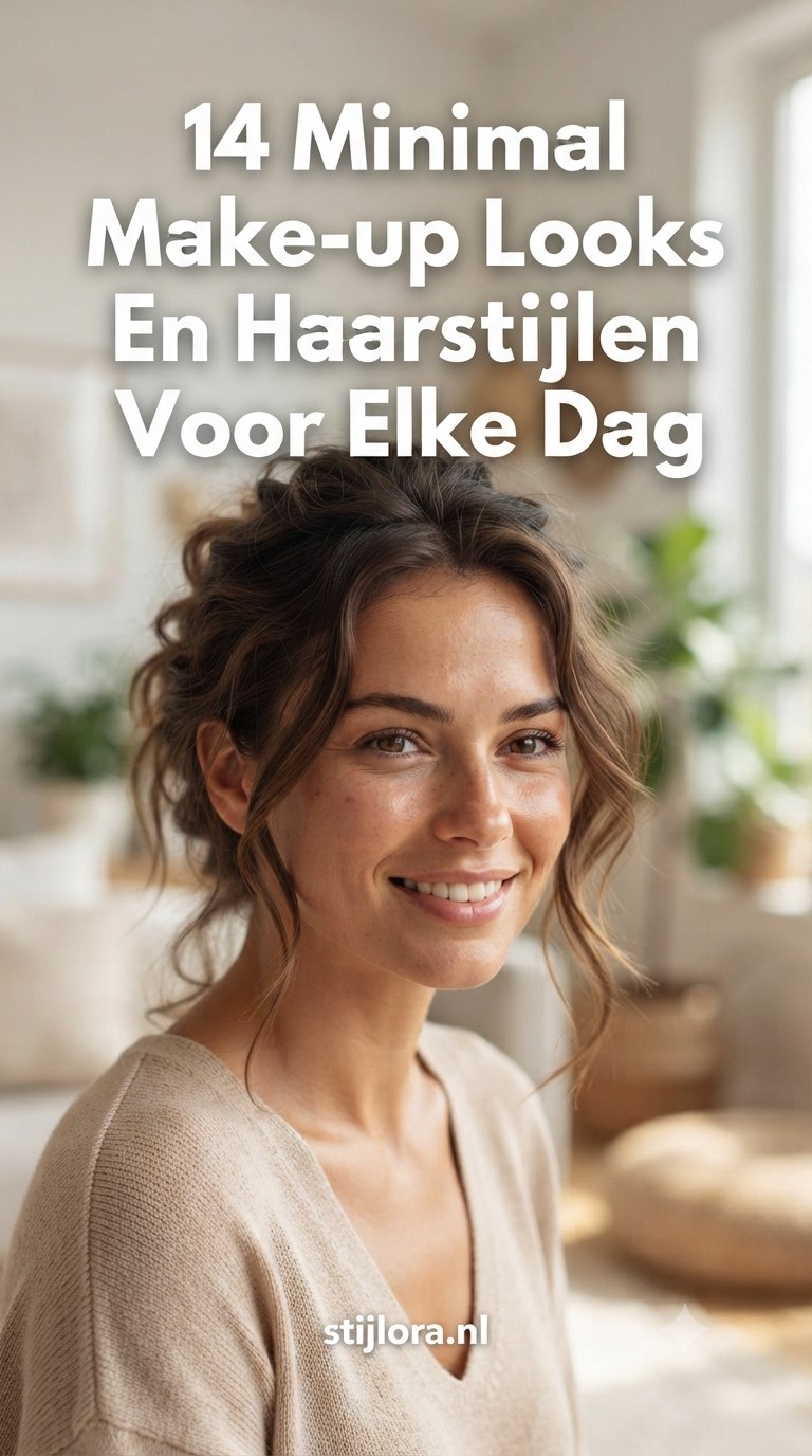 14 Minimal Make-up Looks En Haarstijlen Voor Elke Dag