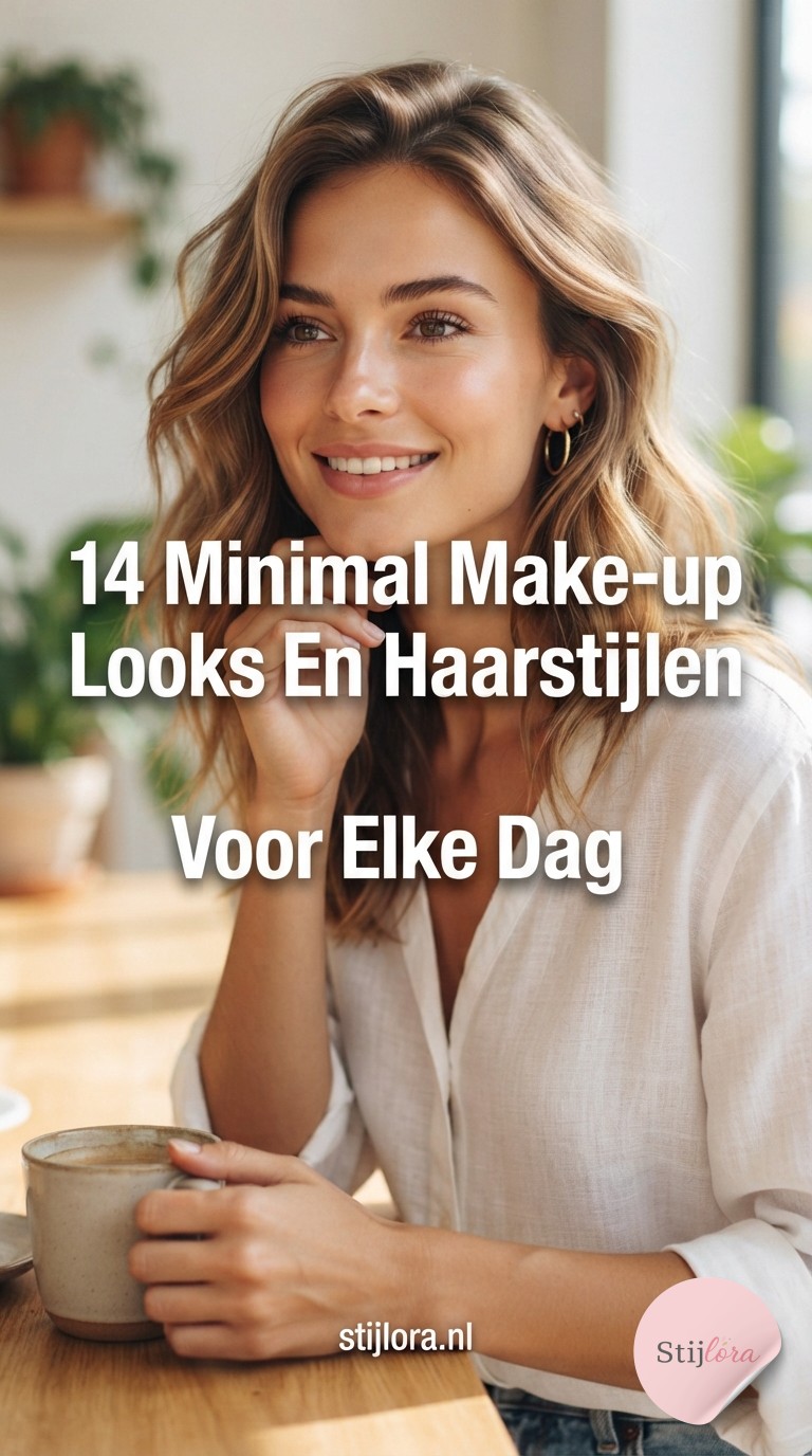 14 Minimal Make-up Looks En Haarstijlen Voor Elke Dag