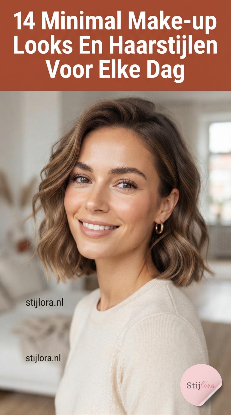 14 Minimal Make-up Looks En Haarstijlen Voor Elke Dag