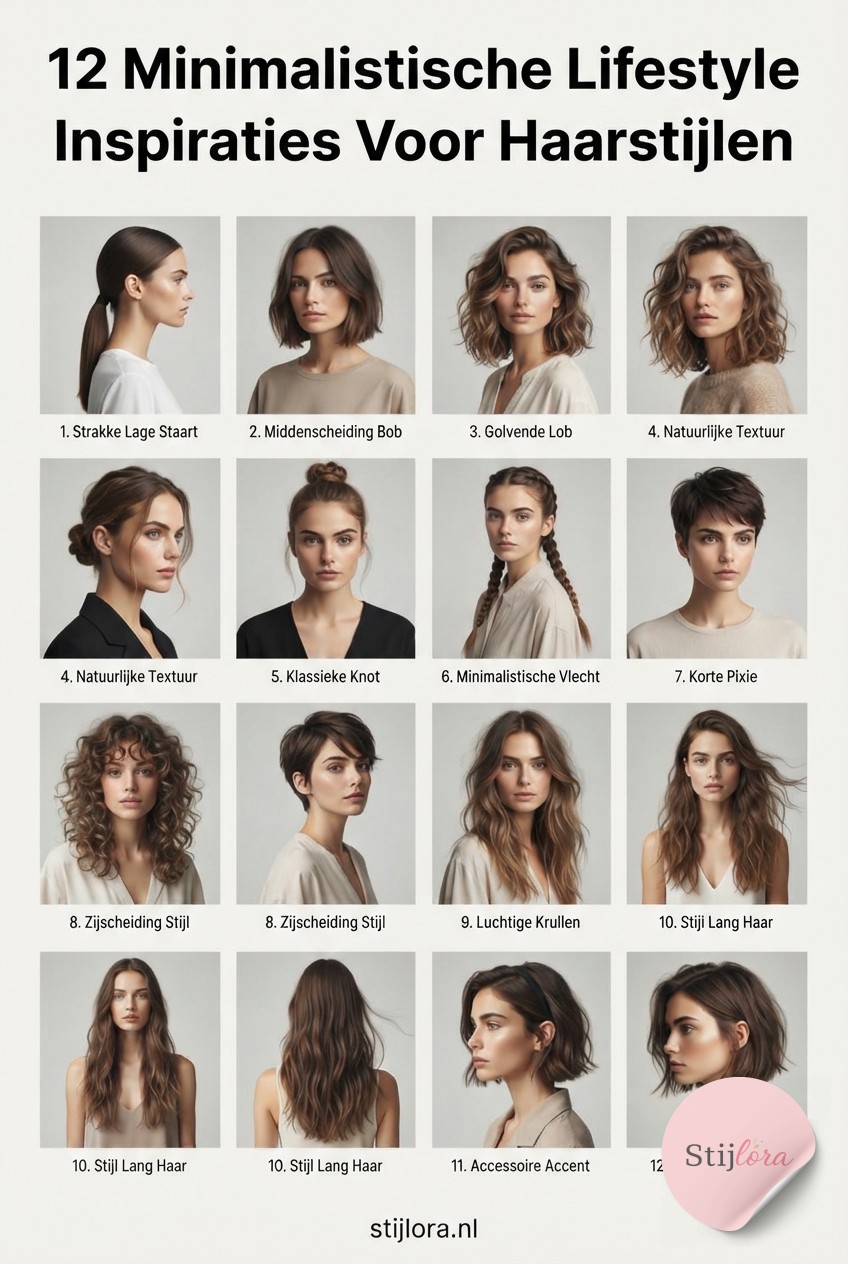 12 Minimalistische Lifestyle Inspiraties Voor Haarstijlen