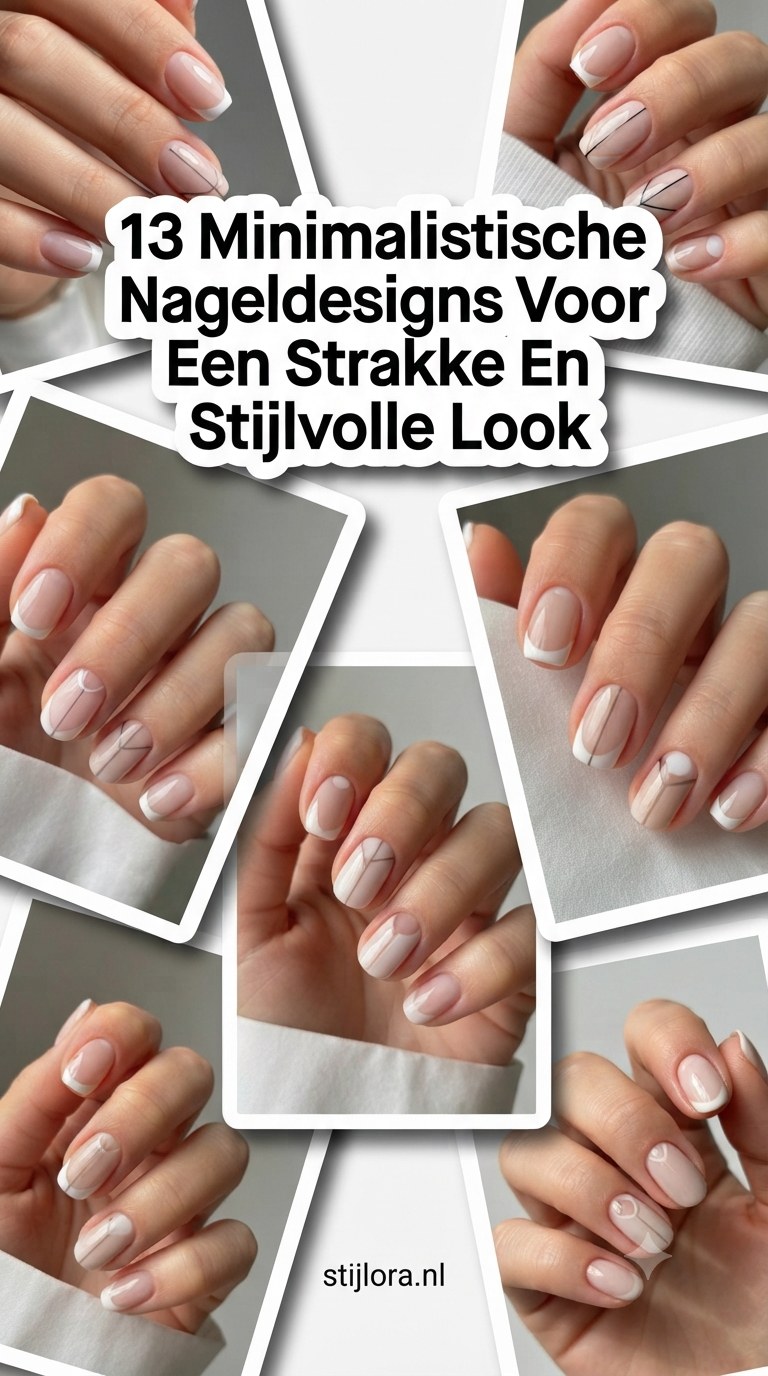 13 Minimalistische Nageldesigns Voor Een Strakke En Stijlvolle Look