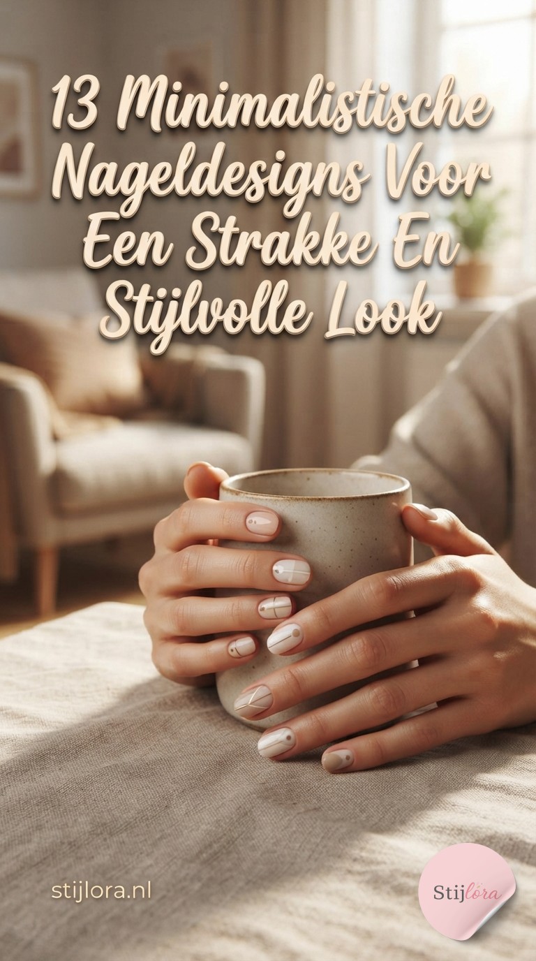13 Minimalistische Nageldesigns Voor Een Strakke En Stijlvolle Look