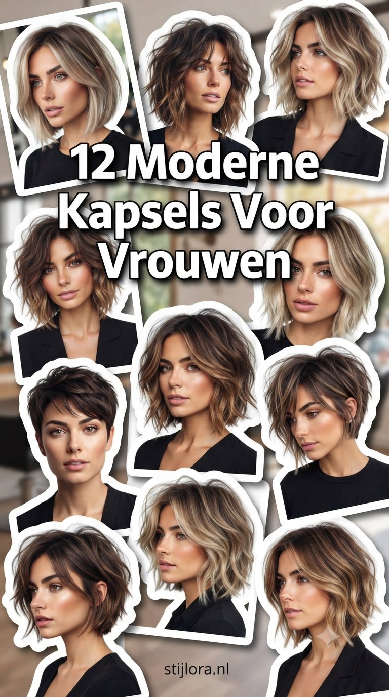 12 Moderne Kapsels Voor Vrouwen