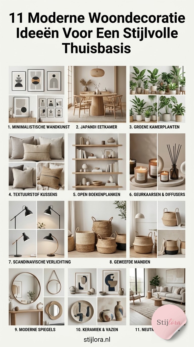 11 Moderne Woondecoratie Ideeën Voor Een Stijlvolle Thuisbasis