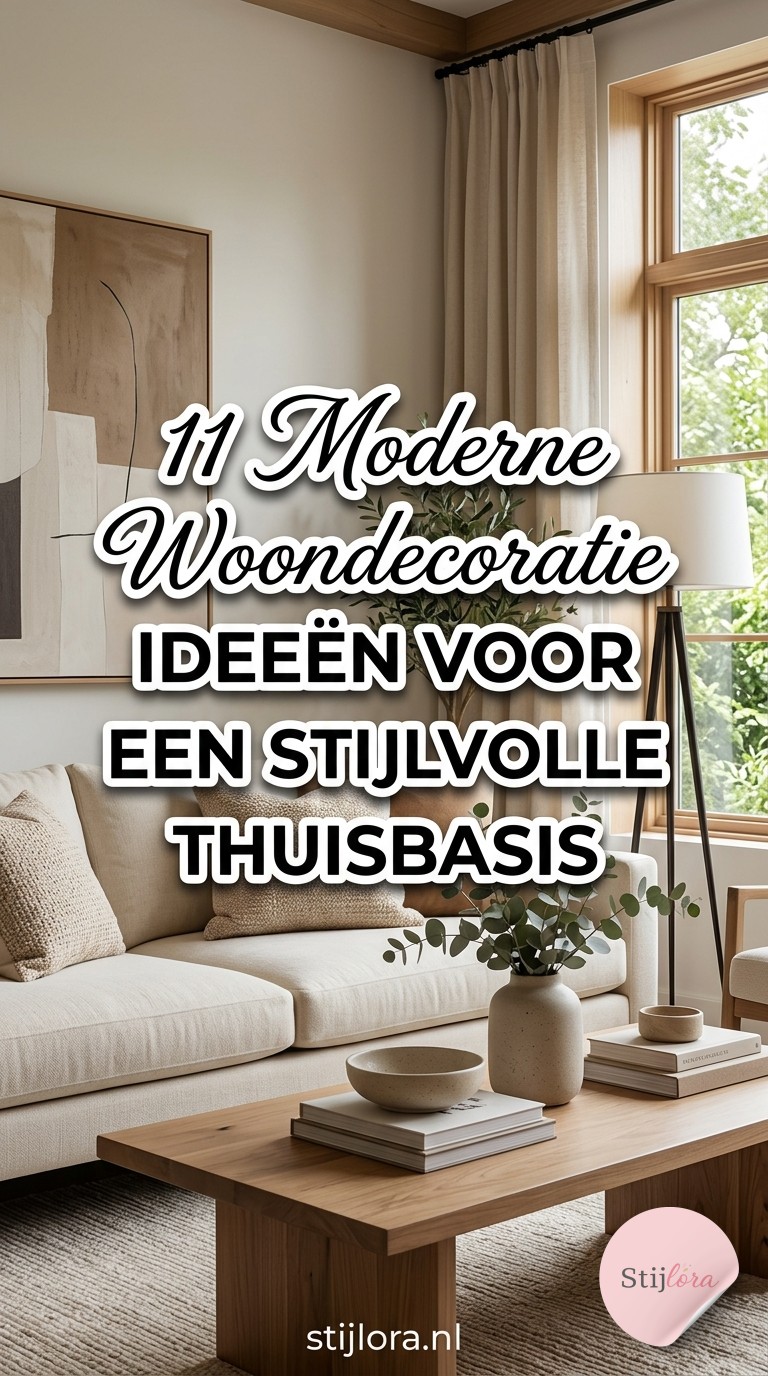11 Moderne Woondecoratie Ideeën Voor Een Stijlvolle Thuisbasis