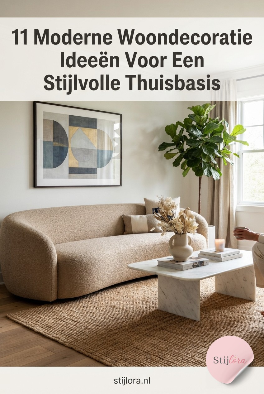 11 Moderne Woondecoratie Ideeën Voor Een Stijlvolle Thuisbasis