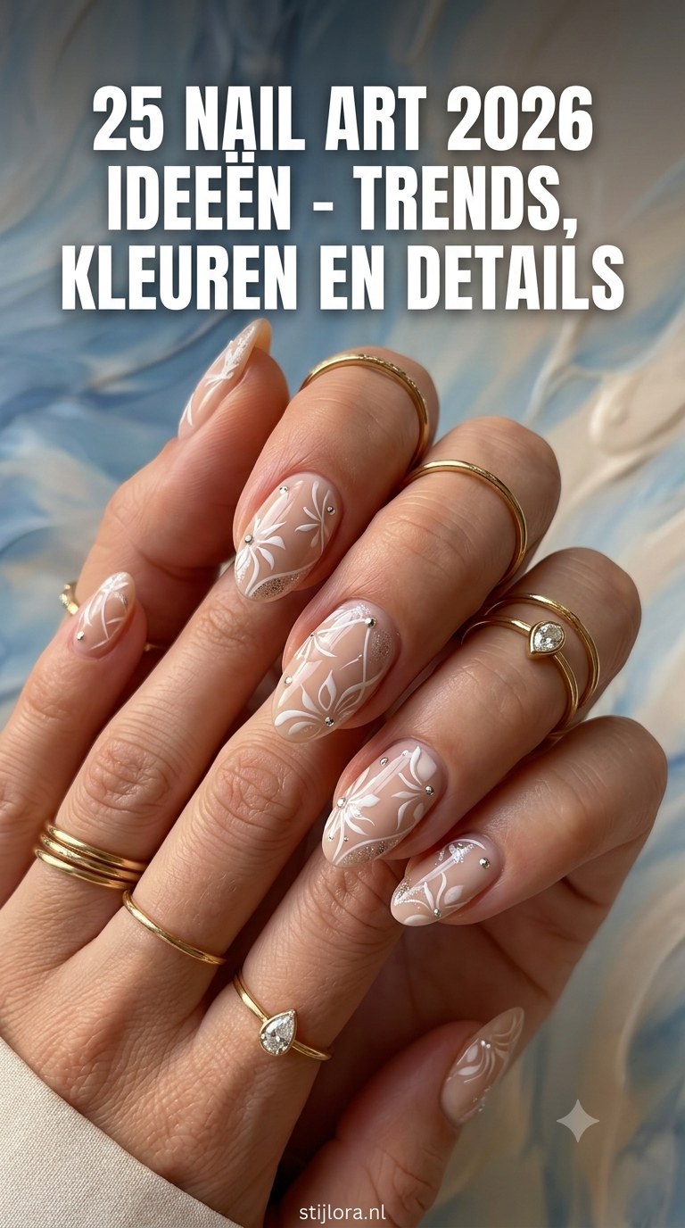 25 Nail Art 2026 Ideeën - Trends, Kleuren En Details