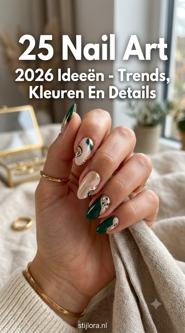 25 Nail Art 2026 Ideeën - Trends, Kleuren En Details