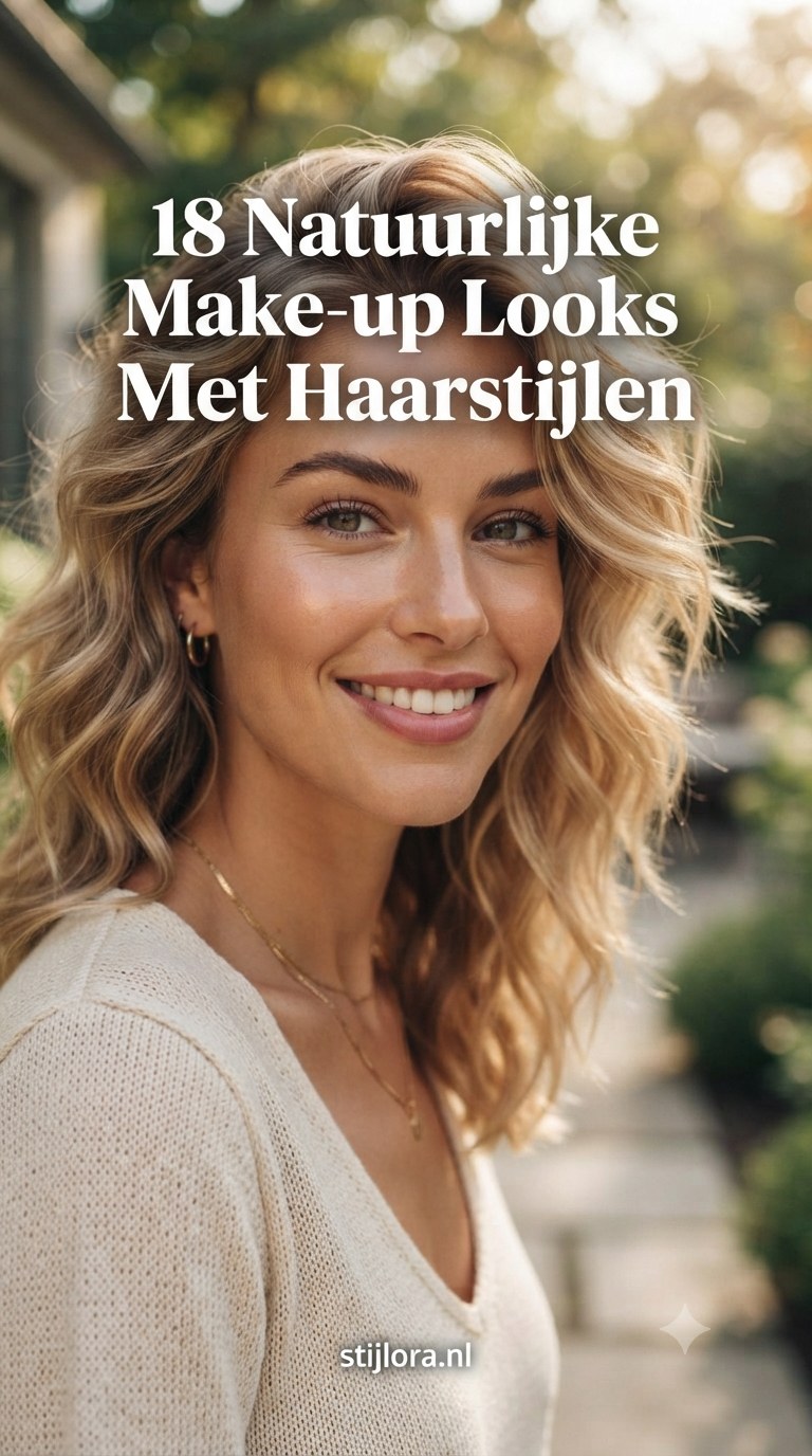 18 Natuurlijke Make-up Looks Met Haarstijlen