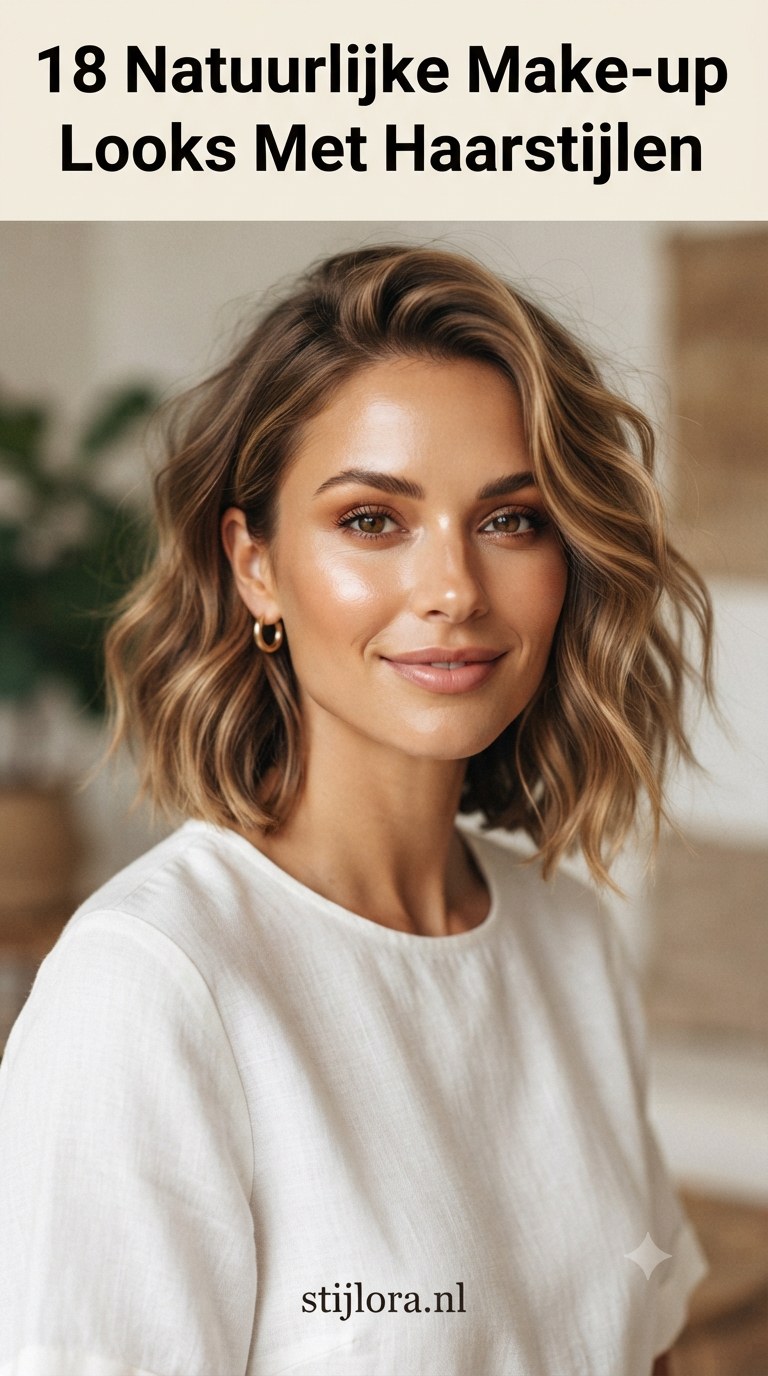 18 Natuurlijke Make-up Looks Met Haarstijlen