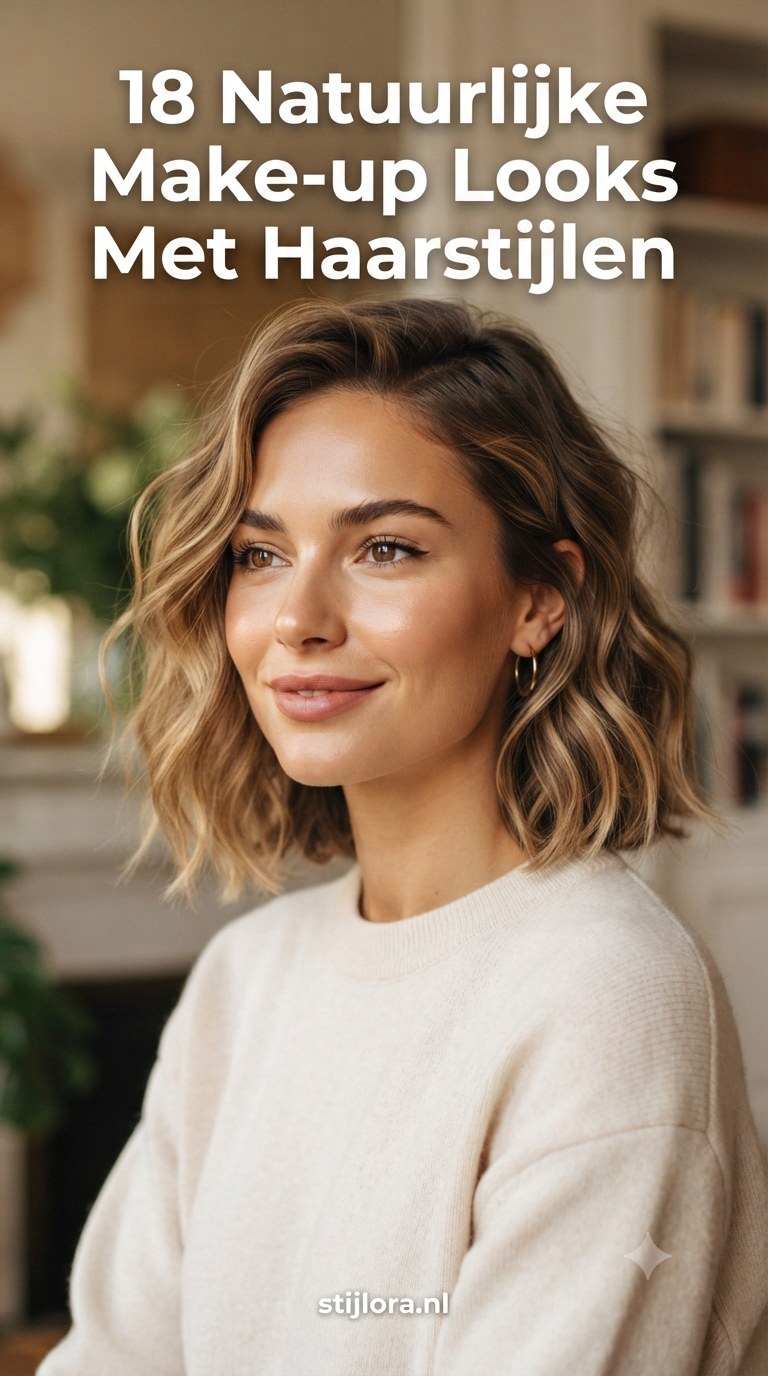 18 Natuurlijke Make-up Looks Met Haarstijlen