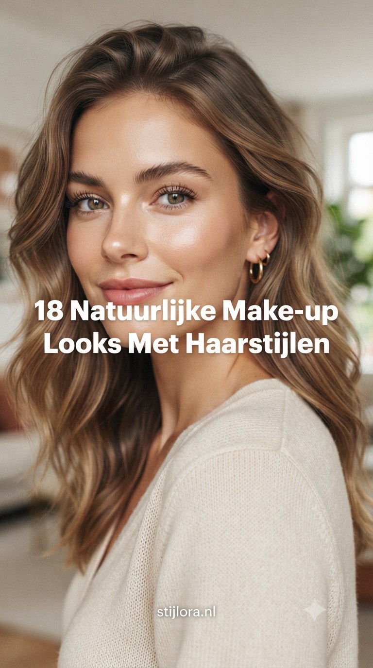 18 Natuurlijke Make-up Looks Met Haarstijlen