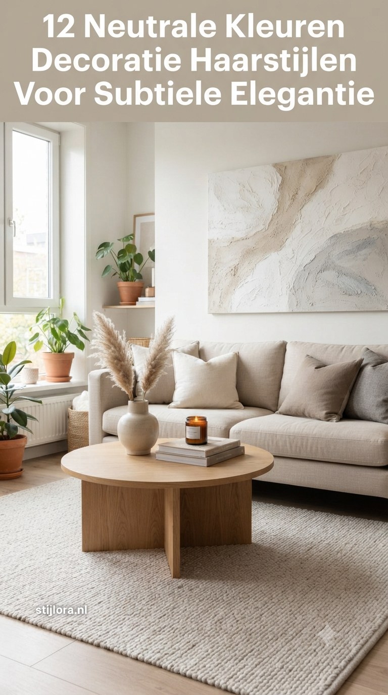 12 Neutrale Kleuren Decoratie Haarstijlen Voor Subtiele Elegantie