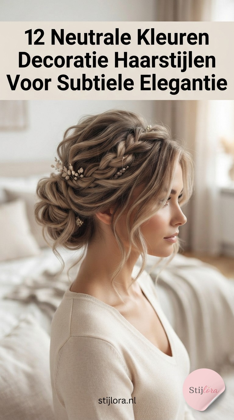 12 Neutrale Kleuren Decoratie Haarstijlen Voor Subtiele Elegantie