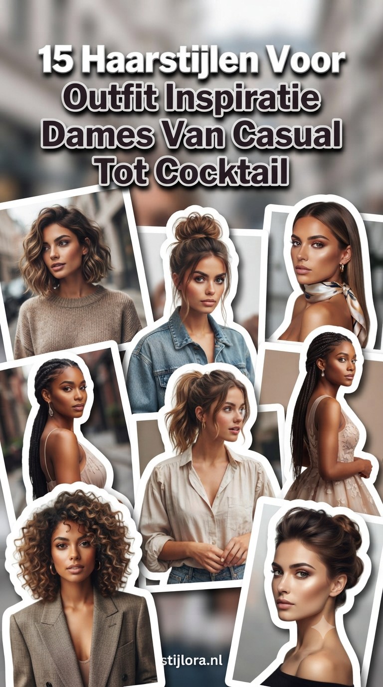 15 Haarstijlen Voor Outfit Inspiratie Dames Van Casual Tot Cocktail