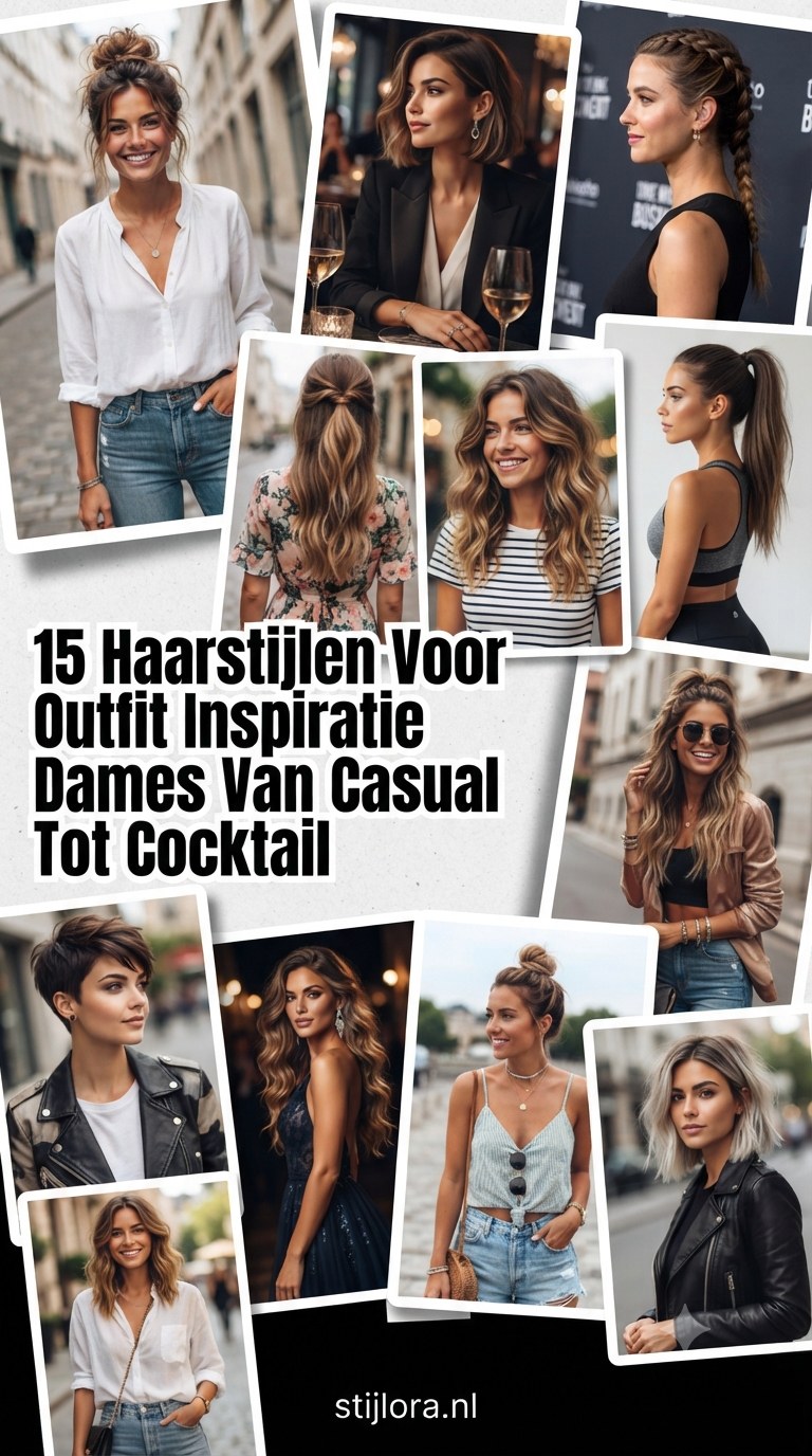 15 Haarstijlen Voor Outfit Inspiratie Dames Van Casual Tot Cocktail