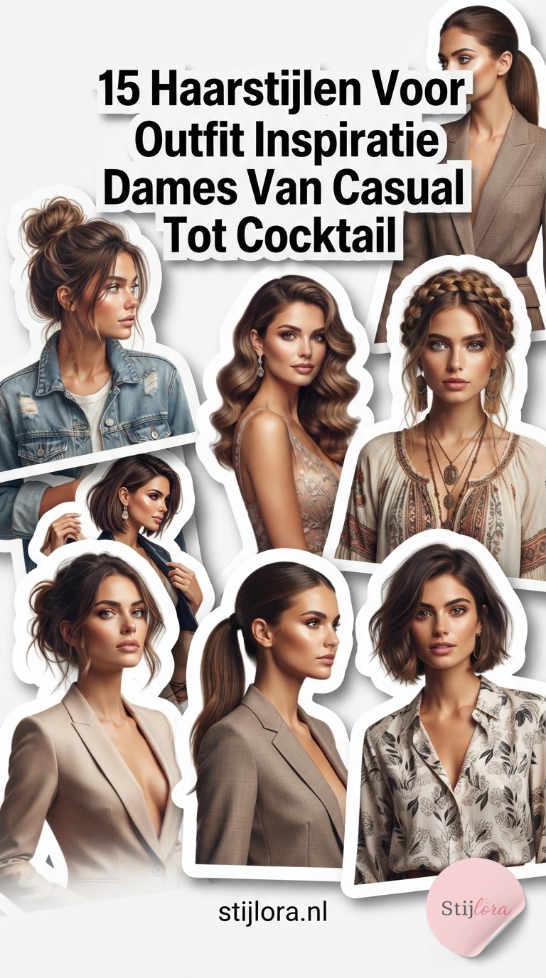 15 Haarstijlen Voor Outfit Inspiratie Dames Van Casual Tot Cocktail