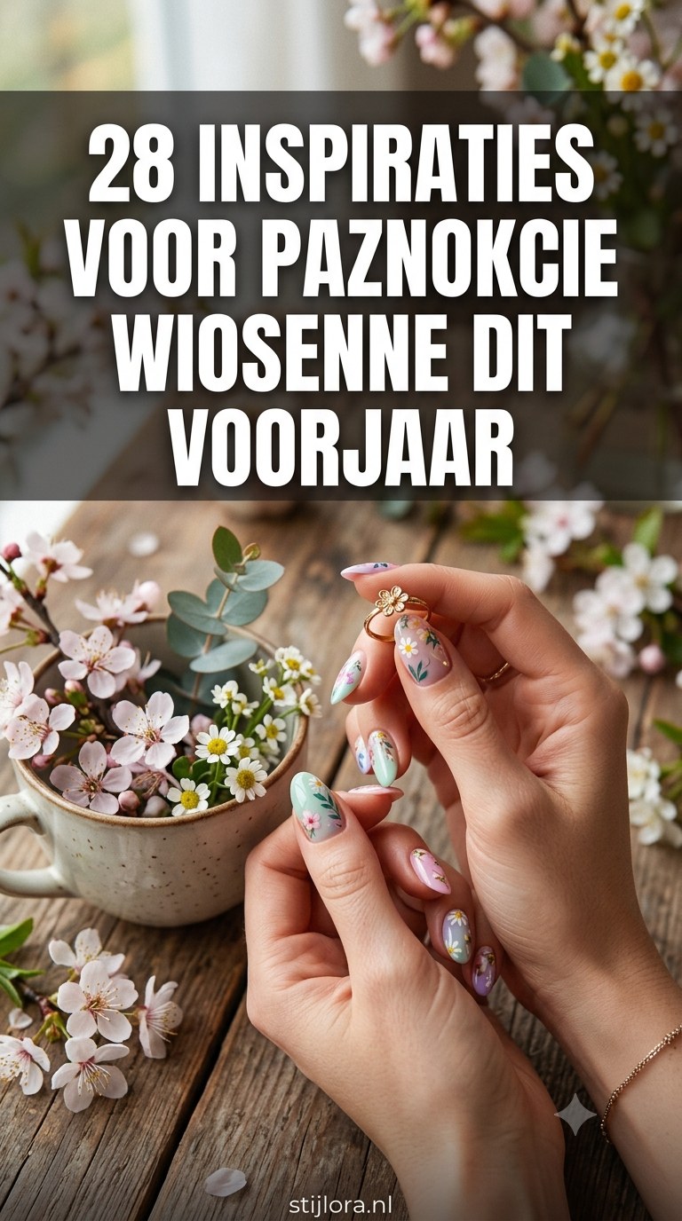 28 Inspiraties Voor Paznokcie Wiosenne Dit Voorjaar