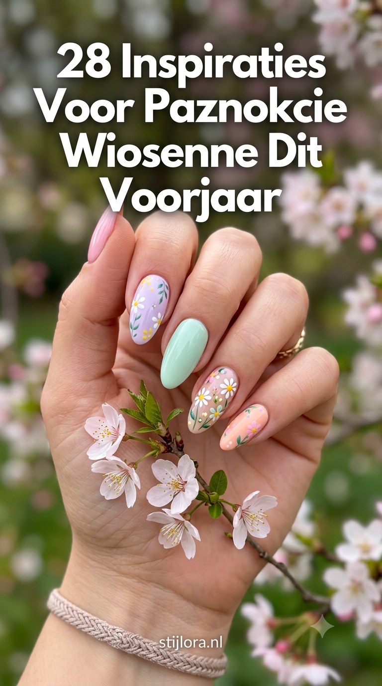 28 Inspiraties Voor Paznokcie Wiosenne Dit Voorjaar