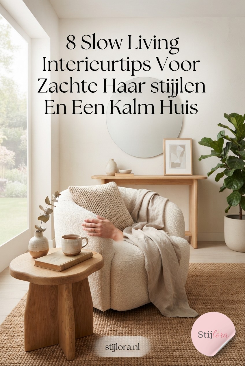 8 Slow Living Interieurtips Voor Zachte Haarstijlen En Een Kalm Huis