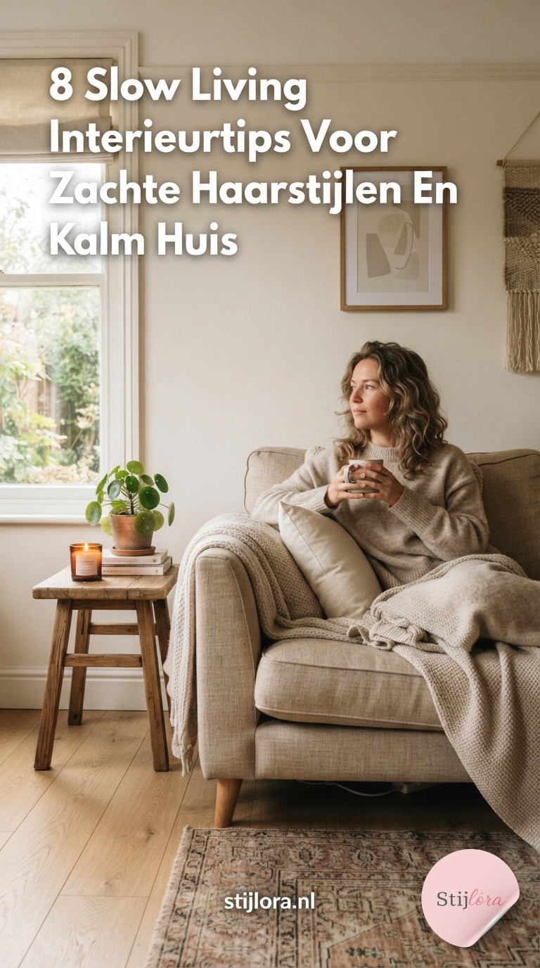 8 Slow Living Interieurtips Voor Zachte Haarstijlen En Een Kalm Huis