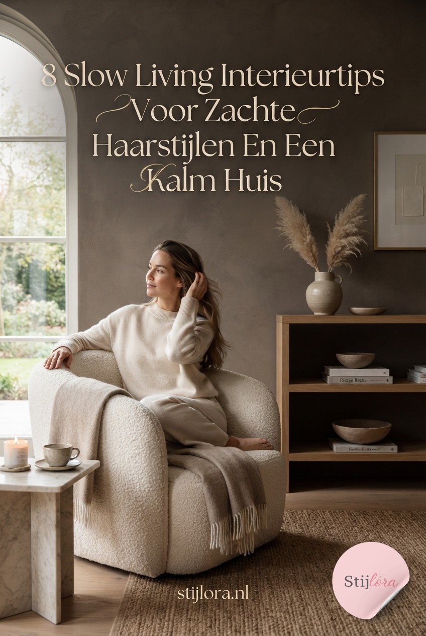 8 Slow Living Interieurtips Voor Zachte Haarstijlen En Een Kalm Huis