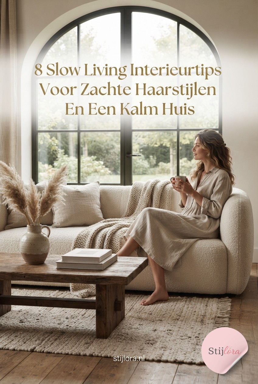 8 Slow Living Interieurtips Voor Zachte Haarstijlen En Een Kalm Huis