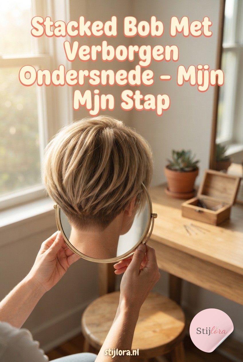 Stacked Bob Met Verborgen Ondersnede - Mijn Stap - Voor -