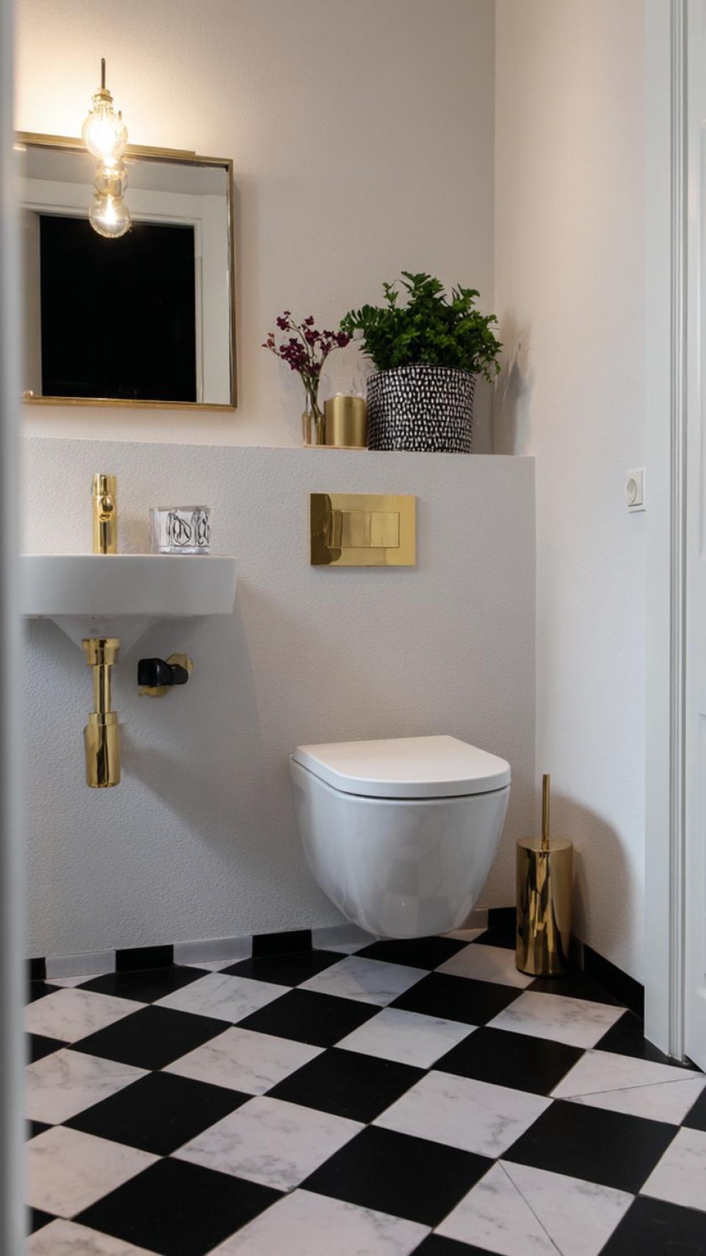 Toilet Inspiratie: Houten Accenten