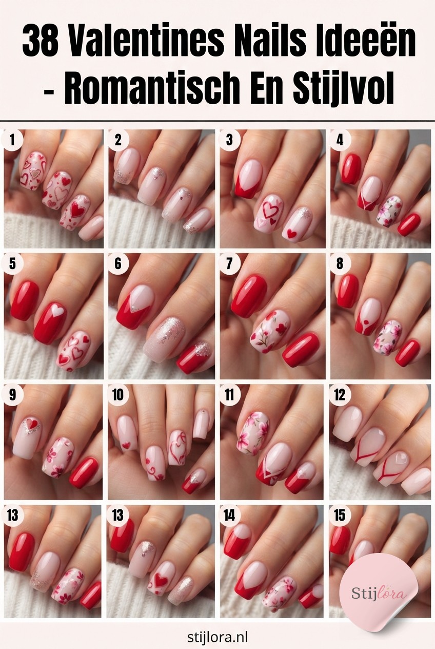 38 Valentines Nails Ideeën - Romantisch En Stijlvol