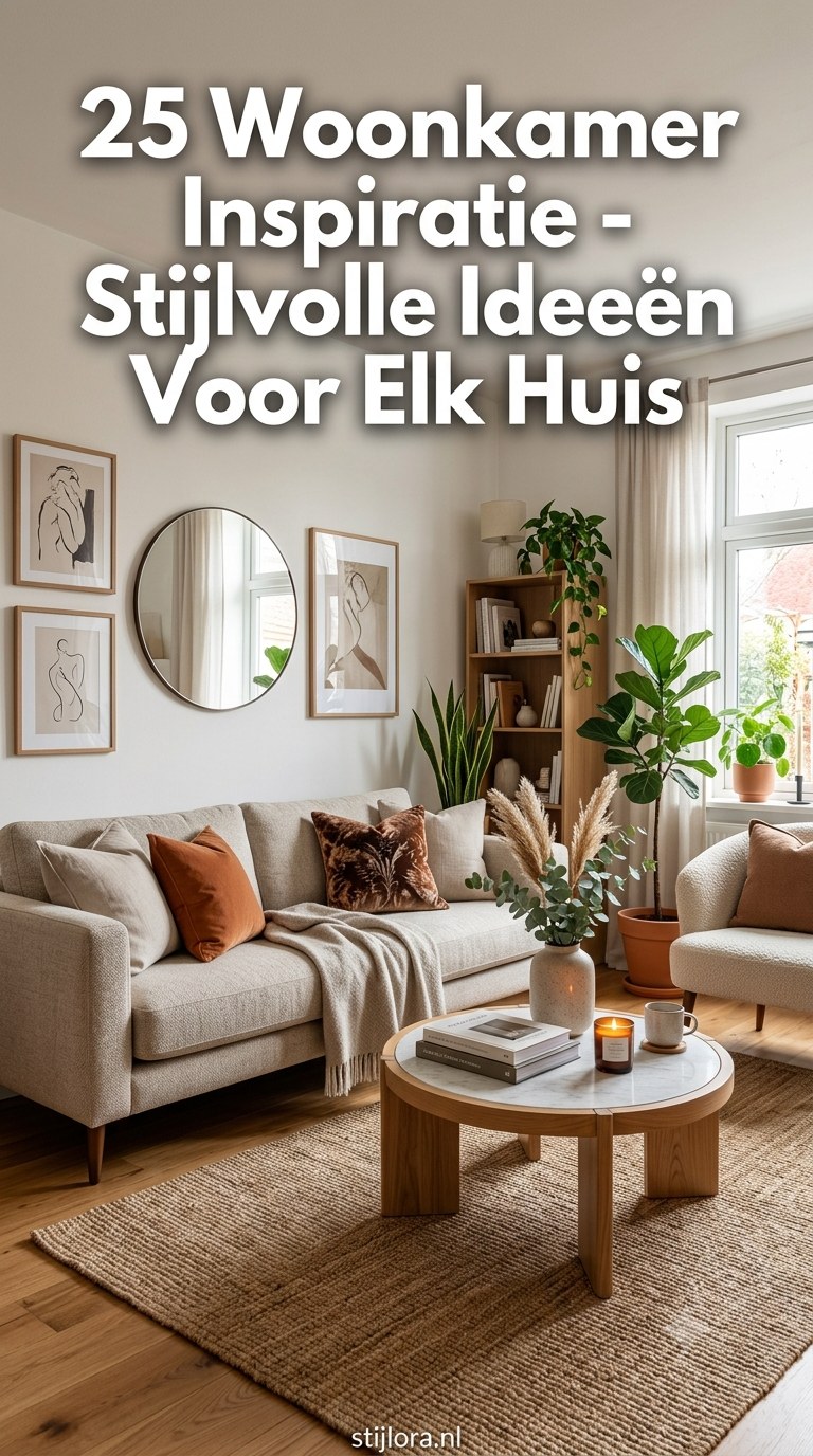 25 Woonkamer Inspiratie - Stijlvolle Ideeën Voor Elk Huis