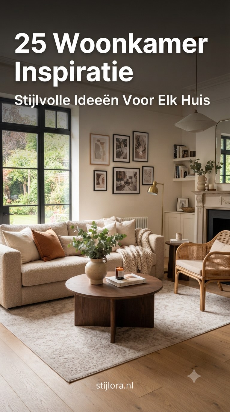 25 Woonkamer Inspiratie - Stijlvolle Ideeën Voor Elk Huis