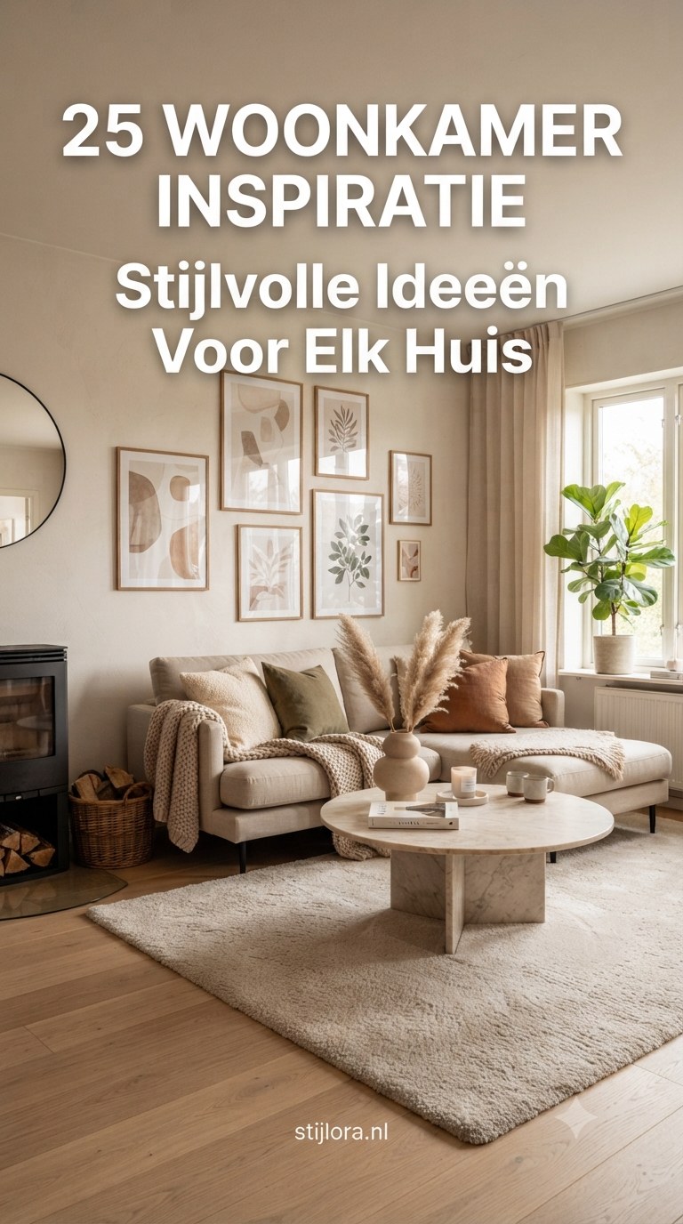 25 Woonkamer Inspiratie - Stijlvolle Ideeën Voor Elk Huis