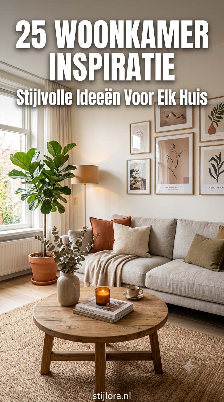 25 Woonkamer Inspiratie - Stijlvolle Ideeën Voor Elk Huis