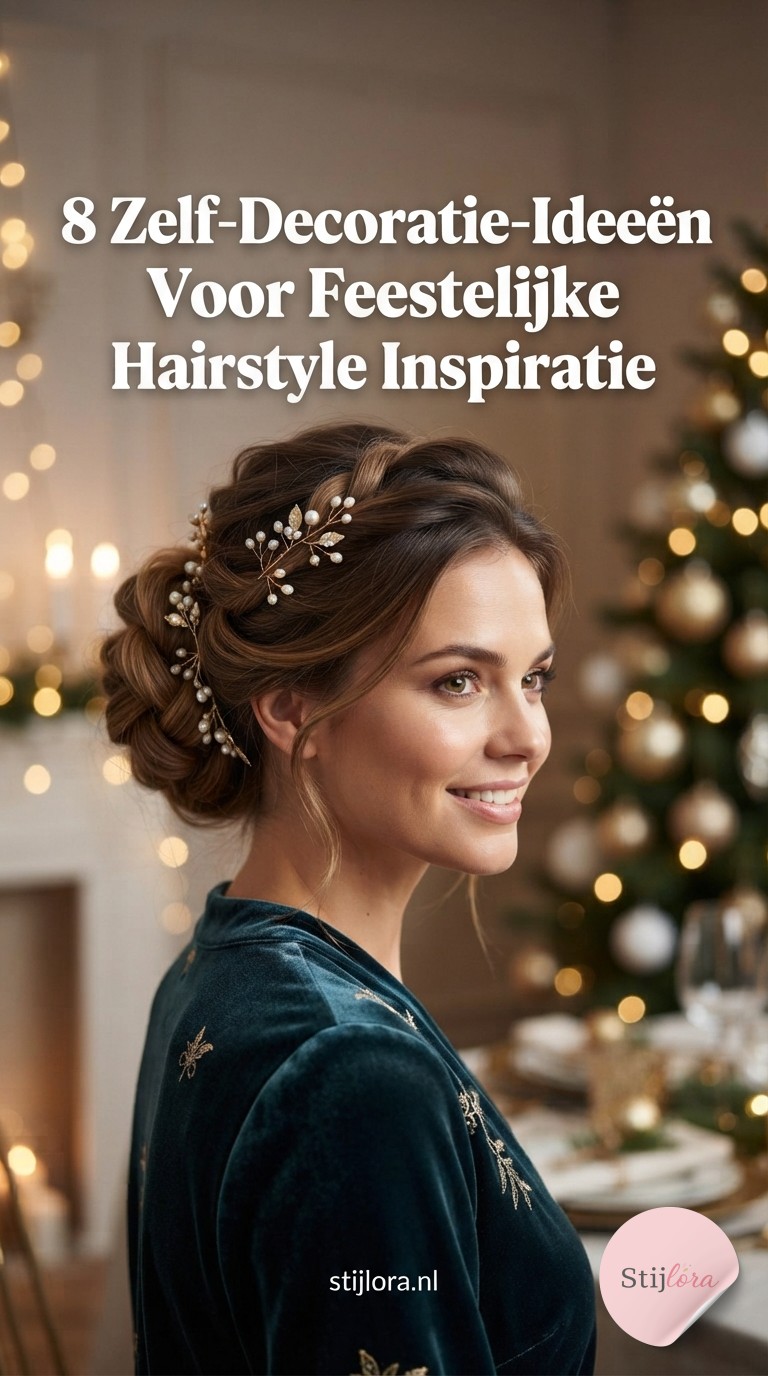 8 Zelf-Decoratie-Ideeën Voor Feestelijke Hairstyle Inspiratie