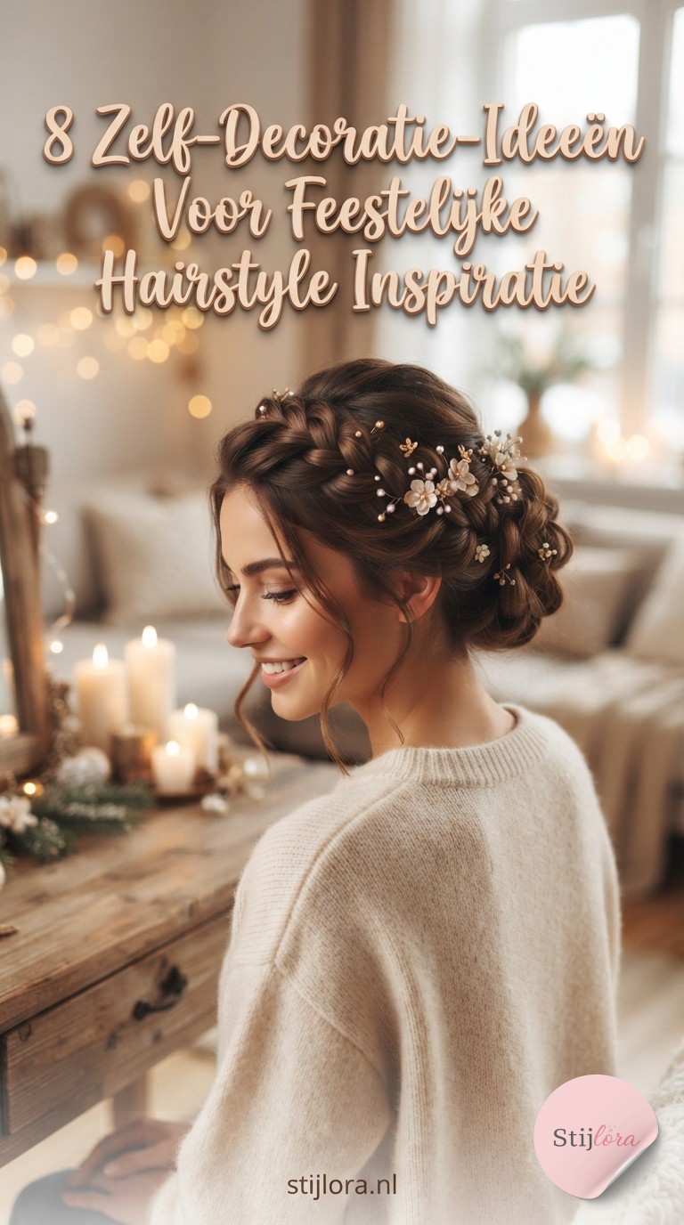 8 Zelf-Decoratie-Ideeën Voor Feestelijke Hairstyle Inspiratie