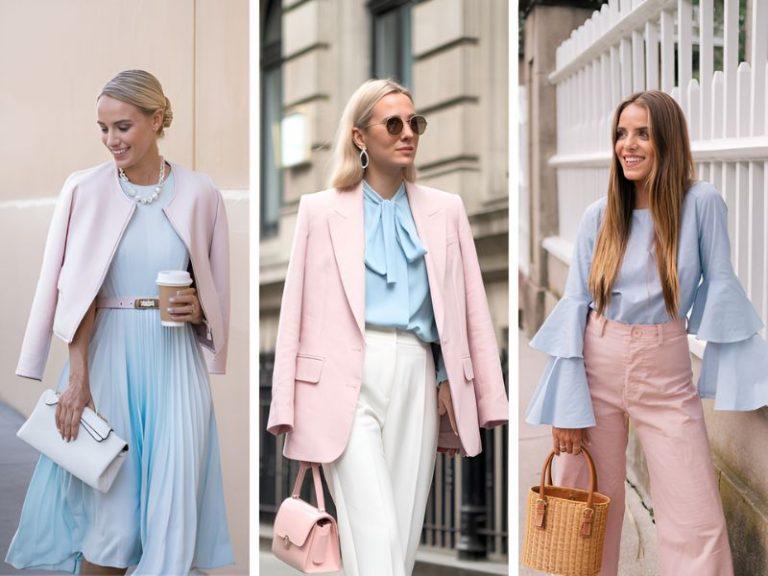 Pastel kleding combinatie