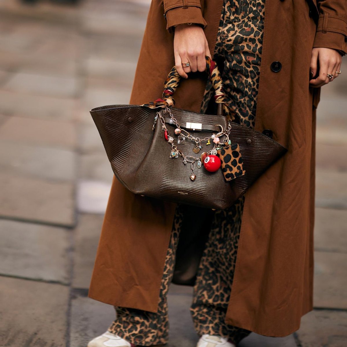 Unieke accessoires op handtas