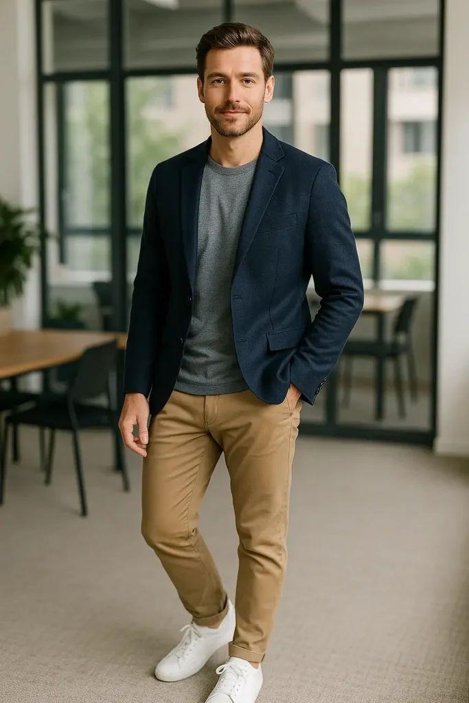 Smart casual kantoor en vrije tijd outfit