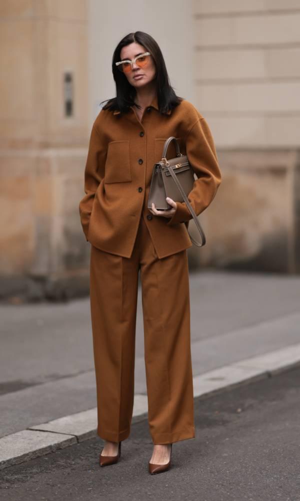 Ton sur ton outfit stijl