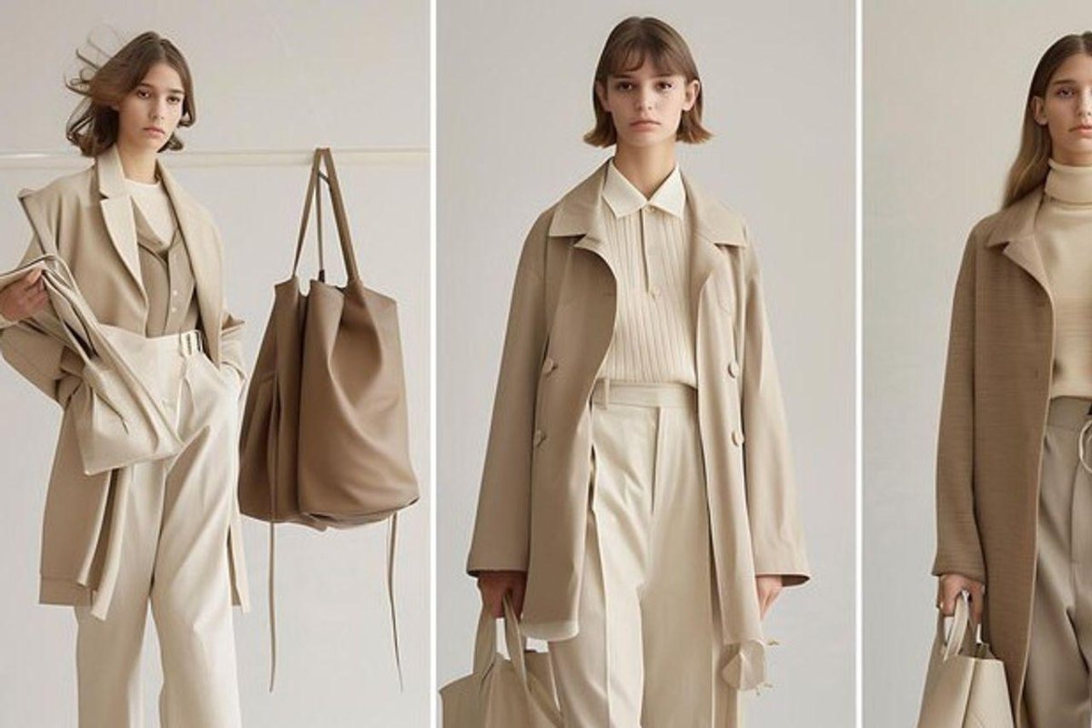 Neutrale kleuren outfit inspiratie