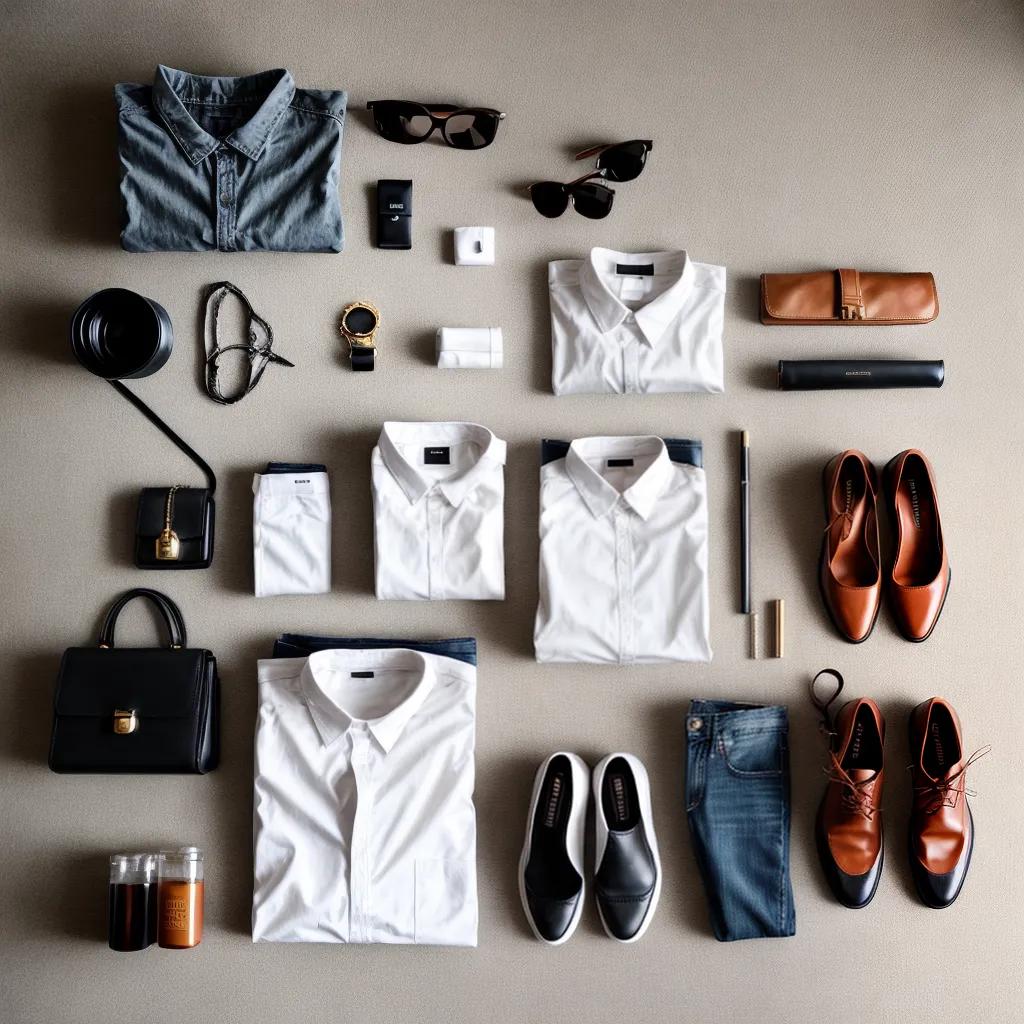 Leren schoenen accessoires minimalistisch