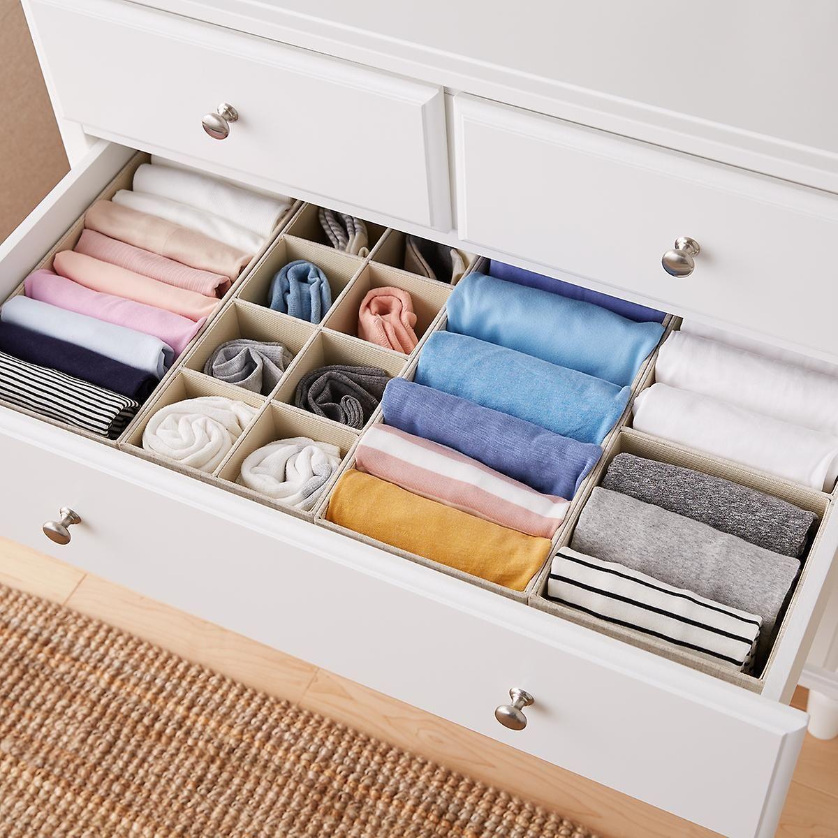 Netjes gevouwen kleding