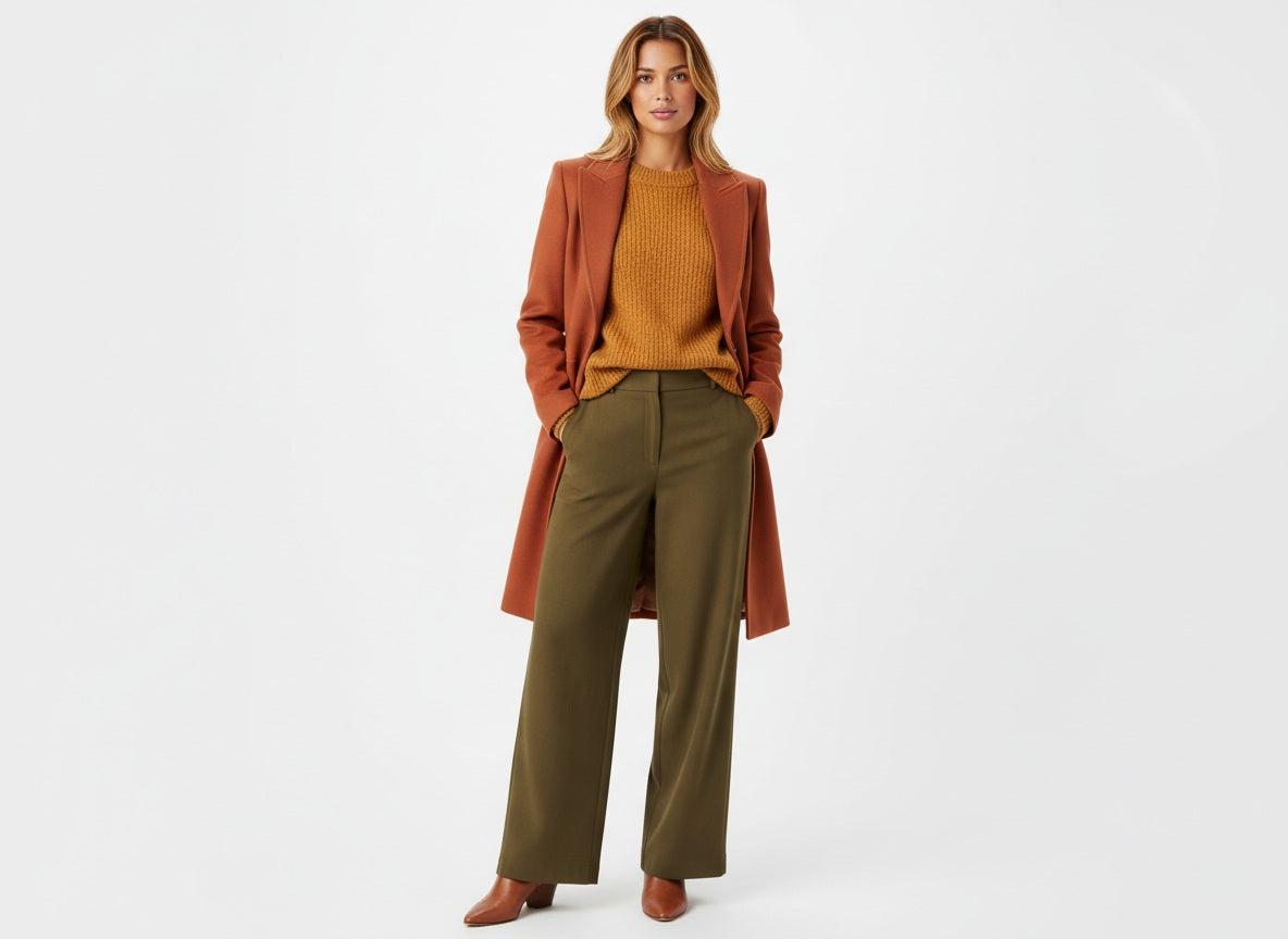 Warme herfst outfit kleuren