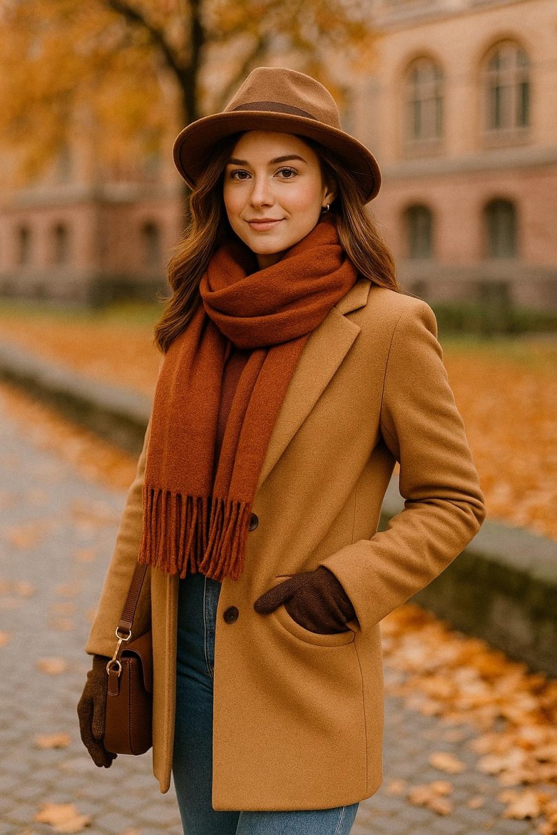Autumn outfit combinations voor stijlvolle herfstlooks
