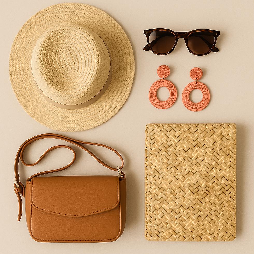 Zomeraccessoires voor outfit